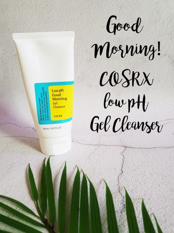 cosrx low ph morning gel cleanser